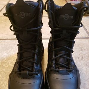 Steel toe boots